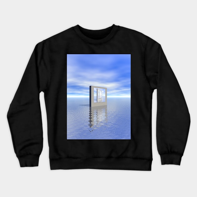 Infinite Loop Crewneck Sweatshirt by perkinsdesigns